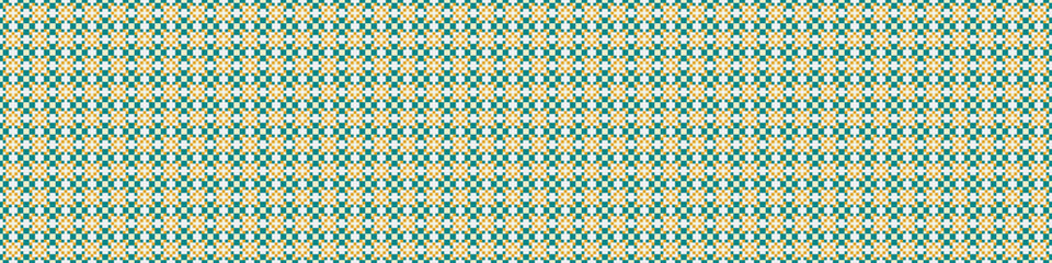 Abstract Cross Pattern Dots Logo generative computational art illustration