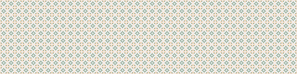 Abstract Cross Pattern Dots Logo generative computational art illustration