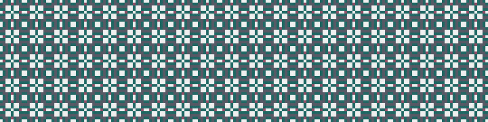 Abstract Cross Pattern Dots Logo generative computational art illustration