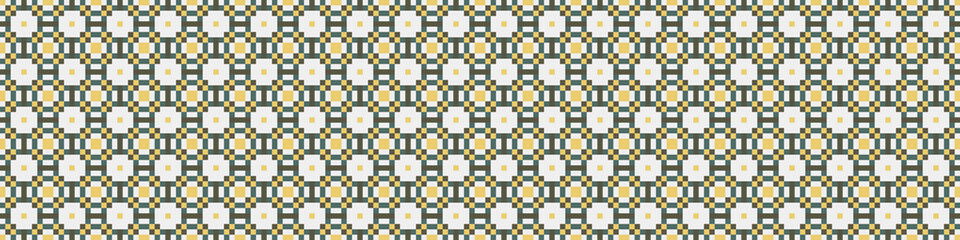 Abstract Cross Pattern Dots Logo generative computational art illustration