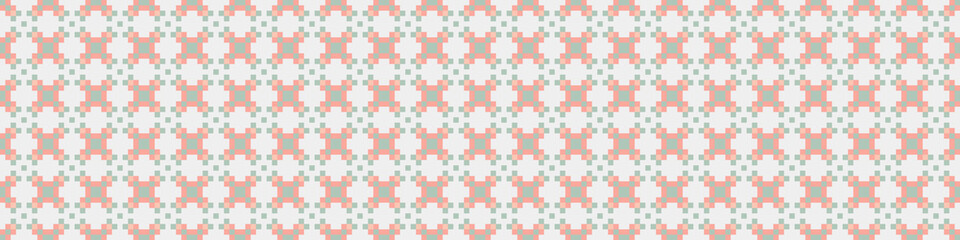 Abstract Cross Pattern Dots Logo generative computational art illustration