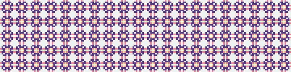 Abstract Cross Pattern Dots Logo generative computational art illustration