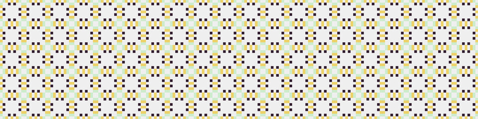 Abstract Cross Pattern Dots Logo generative computational art illustration