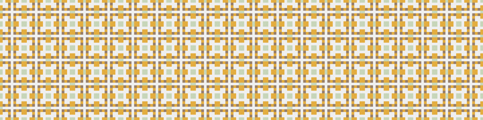 Fototapeta premium Abstract Cross Pattern Dots Logo generative computational art illustration