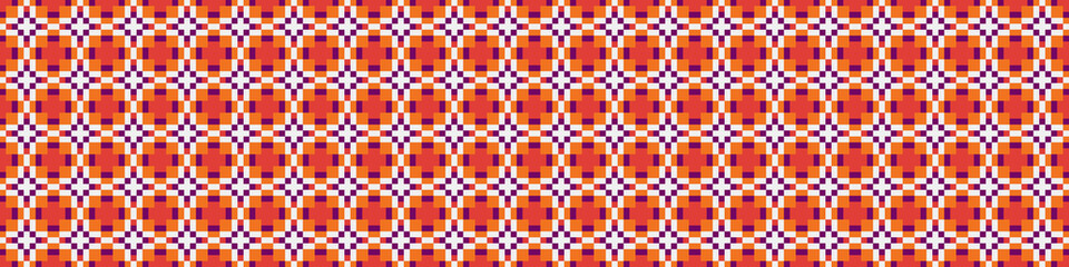 Abstract Cross Pattern Dots Logo generative computational art illustration