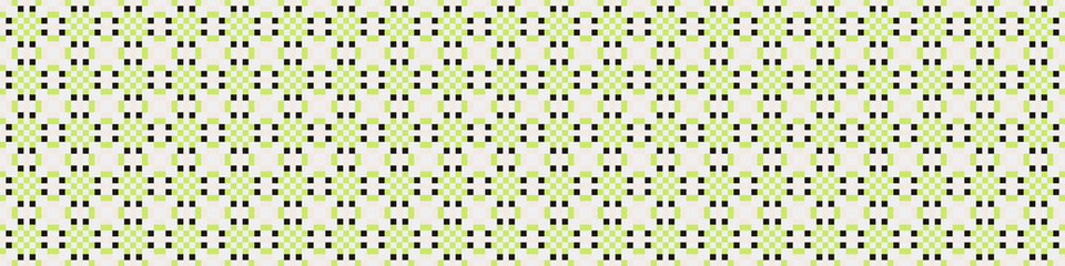 Abstract Cross Pattern Dots Logo generative computational art illustration