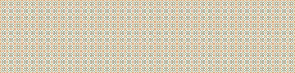 Fototapeta premium Abstract Cross Pattern Dots Logo generative computational art illustration