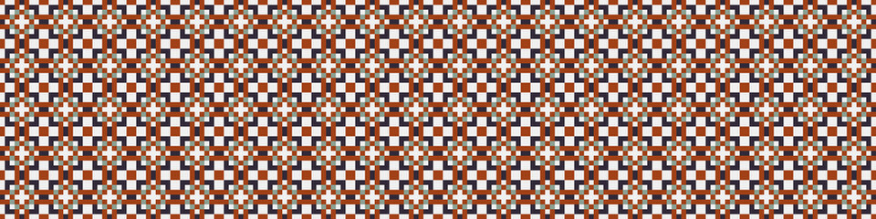 Abstract Cross Pattern Dots Logo generative computational art illustration