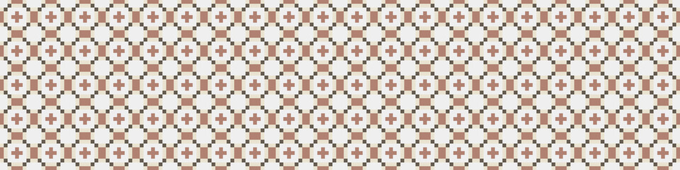 Abstract Cross Pattern Dots Logo generative computational art illustration