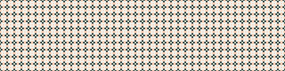 Abstract Cross Pattern Dots Logo generative computational art illustration