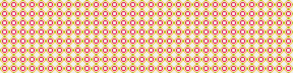 Abstract Cross Pattern Dots Logo generative computational art illustration