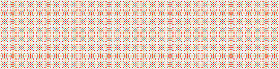 Abstract Cross Pattern Dots Logo generative computational art illustration