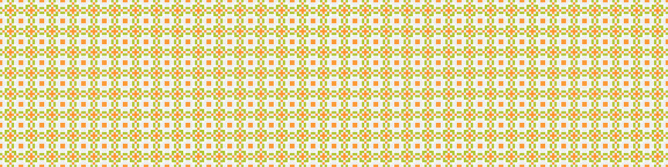 Abstract Cross Pattern Dots Logo generative computational art illustration