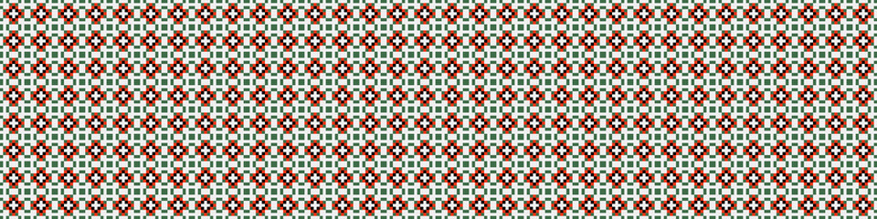 Abstract Cross Pattern Dots Logo generative computational art illustration