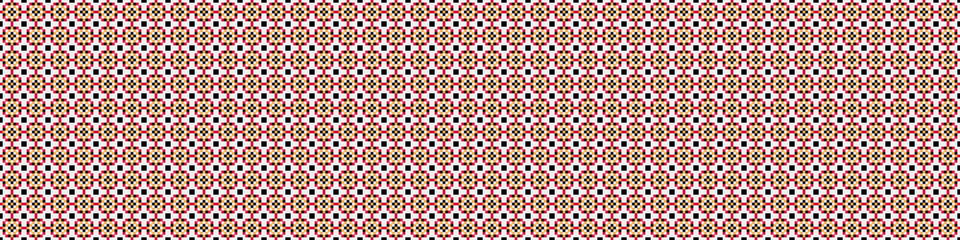 Abstract Cross Pattern Dots Logo generative computational art illustration