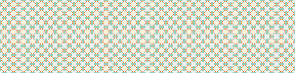 Abstract Cross Pattern Dots Logo generative computational art illustration