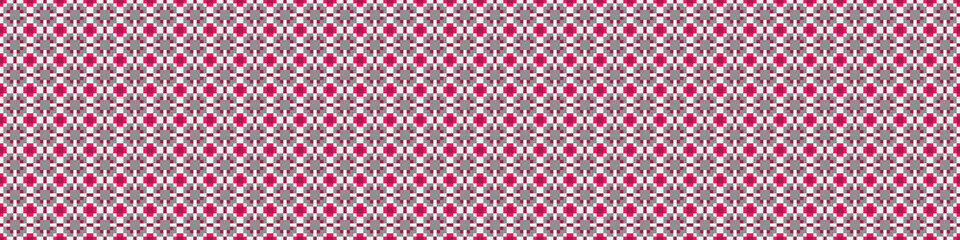 Abstract Cross Pattern Dots Logo generative computational art illustration