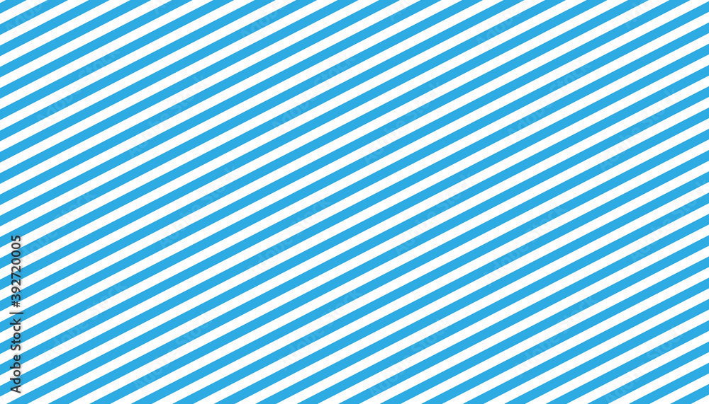 Poster Diagonal lines blue white pattern with dashes. Seamless texture - stock vector