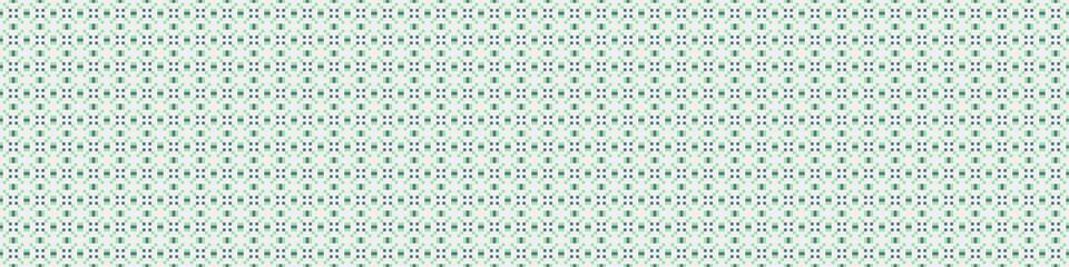 Fototapeta premium Abstract Cross Pattern Dots Logo generative computational art illustration