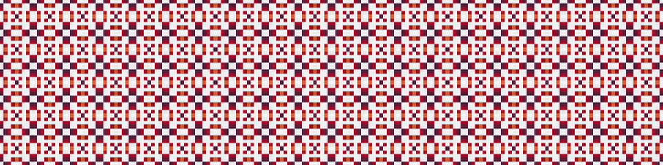 Abstract Cross Pattern Dots Logo generative computational art illustration