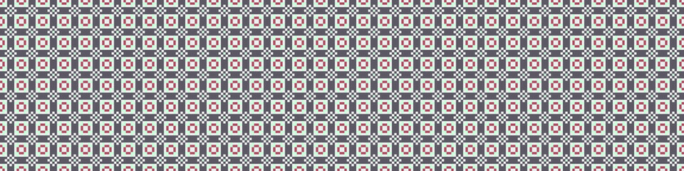 Abstract Cross Pattern Dots Logo generative computational art illustration