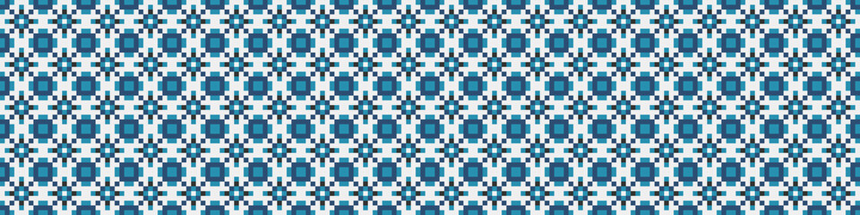 Abstract Cross Pattern Dots Logo generative computational art illustration