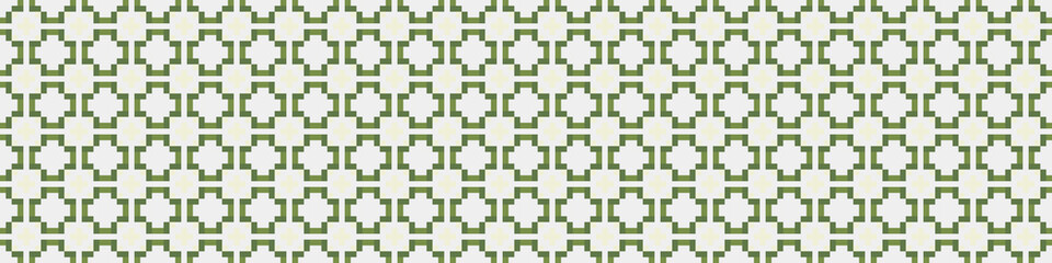 Fototapeta premium Abstract Cross Pattern Dots Logo generative computational art illustration