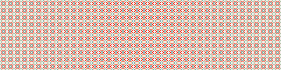 Abstract Cross Pattern Dots Logo generative computational art illustration