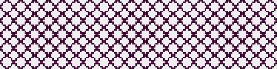 Abstract Cross Pattern Dots Logo generative computational art illustration