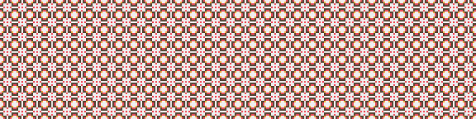 Abstract Cross Pattern Dots Logo generative computational art illustration