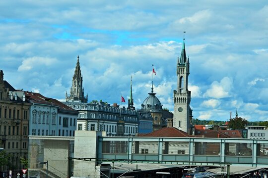 Germany-view Of The Towers In Town Constance