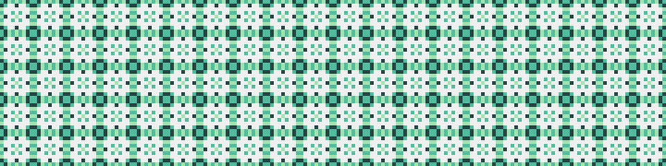 Abstract Cross Pattern Dots Logo generative computational art illustration