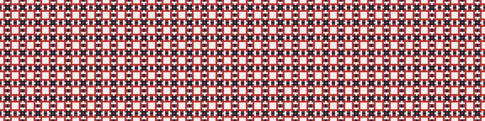 Abstract Cross Pattern Dots Logo generative computational art illustration