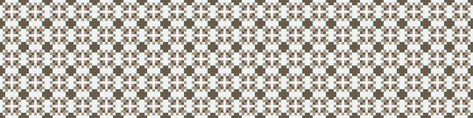 Abstract Cross Pattern Dots Logo generative computational art illustration