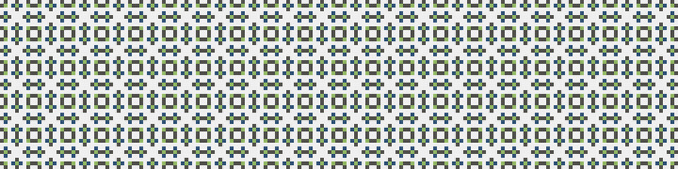 Abstract Cross Pattern Dots Logo generative computational art illustration