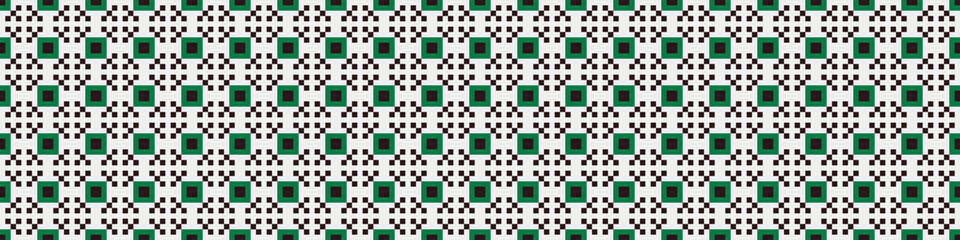 Abstract Cross Pattern Dots Logo generative computational art illustration