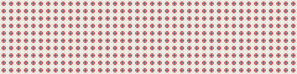 Abstract Cross Pattern Dots Logo generative computational art illustration