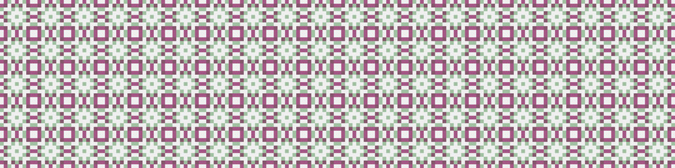 Fototapeta premium Abstract Cross Pattern Dots Logo generative computational art illustration