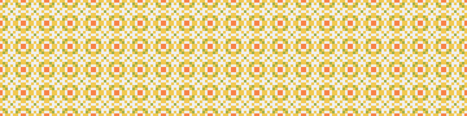 Abstract Cross Pattern Dots Logo generative computational art illustration