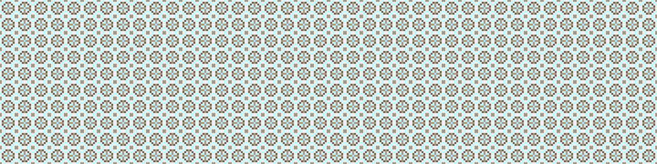Abstract Cross Pattern Dots Logo generative computational art illustration