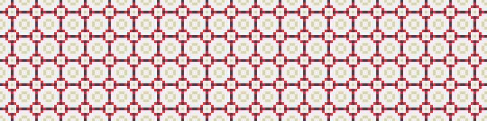 Abstract Cross Pattern Dots Logo generative computational art illustration