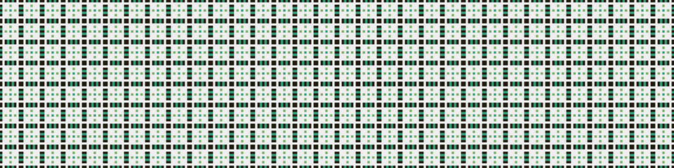 Fototapeta premium Abstract Cross Pattern Dots Logo generative computational art illustration