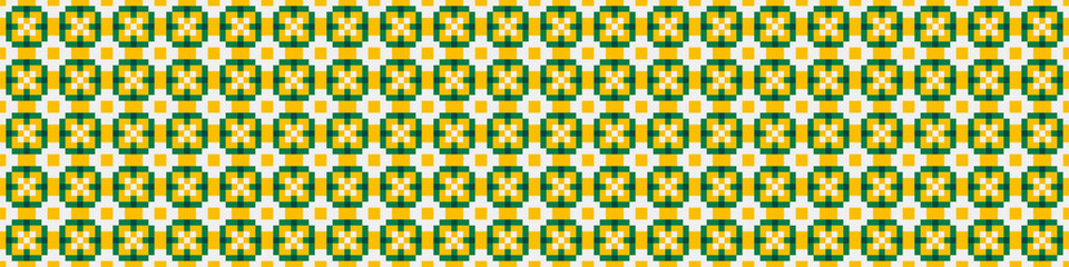 Abstract Cross Pattern Dots Logo generative computational art illustration