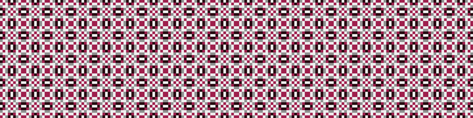 Abstract Cross Pattern Dots Logo generative computational art illustration