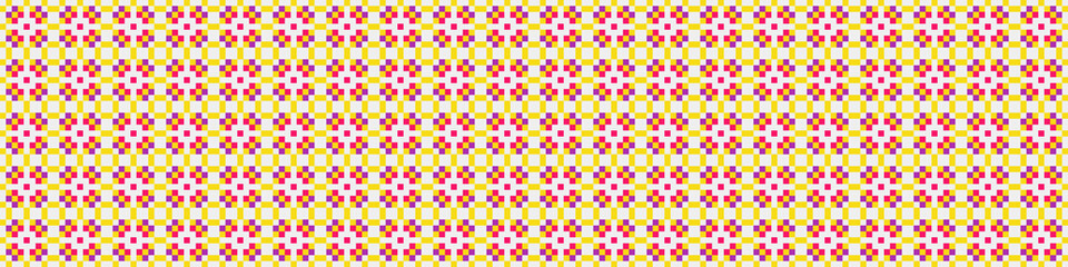 Abstract Cross Pattern Dots Logo generative computational art illustration