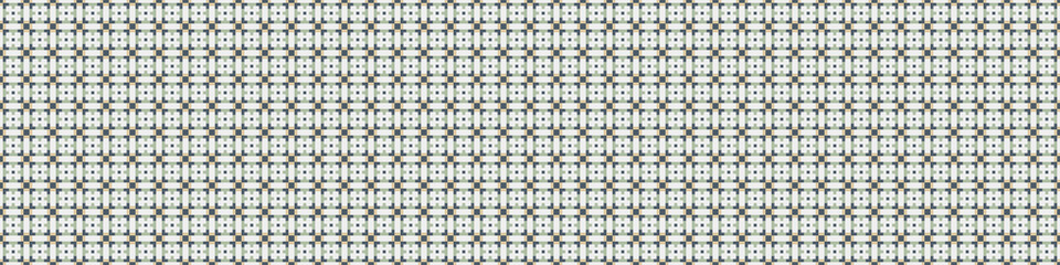 Fototapeta premium Abstract Cross Pattern Dots Logo generative computational art illustration