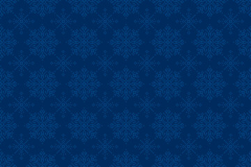 Winter Holiday Pixel Pattern. Seamless Snowflakes Ornament. Scheme for Knitted Sweater Pattern Design.