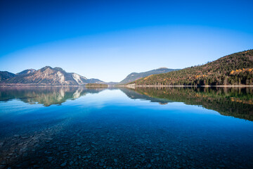 bavaria, water, walchensee, lake, mountain, germany, blue, nature, alps, landscape, sky, mountains, see, german, travel, forest, view, tree, autumn, summer, alpen, scenic, vacation, outdoors, green, r