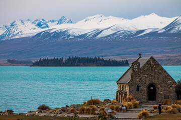 church on the lake