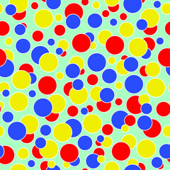seamless background with circles